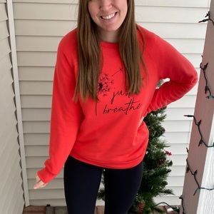 Just Breathe Crewneck